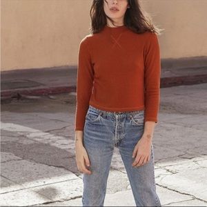 Christy Dawn Libby Top S- Tomato